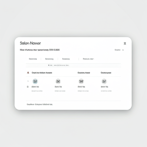 實力派美業管理後台：預約、會員與帳務一頁總覽